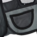 Amazon Basics Portable Soft Pet Dog Travel Playpen, Large (45 x 45 x 24 Inches)