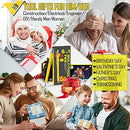 Gifts for Men Dad,Multitool Pen Construction Tools Multi,Cool Pen Tool Gadget for Men