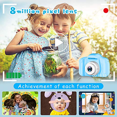 Kids Selfie Camera, Christmas Birthday Gifts for Boys Age 3-9