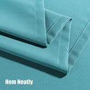 Waterproof Indoor/Outdoor Curtains for Patio Thick Privacy Grommet Curtains