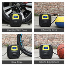 Air Compressor Tire Inflator - Car Tire, Bicycle, Basketball and Other Inflatables