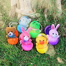 30 Pack Mini Plush Animals Toys Set, Aitbay Cute Small Stuffed Animal Keychain Set