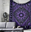 Psychedelic Celestial Sun Moon Tapestry Planet Bohemian Tapestry Wall Hanging Dorm