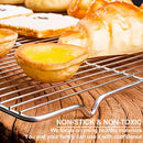 Baking Sheet with Rack Set, Umite Chef Stainless Steel 16 x 12 x 1 Inch Cookie Sheet