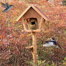 Humming Bird Houses for Outside Hanging, Natural Grass Hanging Bird Hut