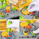 Kids Tool Sets for Boys Age 2-4 Childs Carpenter Preschool Fixing Tool Kit with Yellow Box（23 Pcs）
