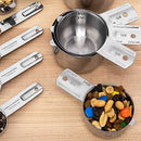 Hudson Essentials Stainless Steel Measuring Cups and Spoons Set (11 Piece Set)