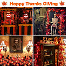6 Pack Maple Leaves Garland String Light Thanksgiving Decorations, 10Ft/20 Led