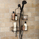 Expandable Over-The-Shower Caddy, Bronze