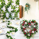 24pcs Fake Vines Fake Ivy Leaves Artificial Ivy, Ivy Garland Greenery Vines