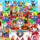 puppy birthday party balloon set, patrol theme party decoration supplies  (18 pack)