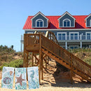 Designs Set of 3 Beachcomber Dual Purpose Terry Kitchen Towels