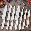 23 PCS Kitchen Knife Set with Block, Germany High Carbon Stainless Steel Chef Knife