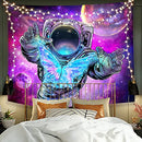 Astronaut Wall Hanging Space Galaxy Psychedelic Tapestry