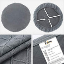 6 Pack Stretch Jacquard Chair Seat Covers, Removable Washable Anti-Dust