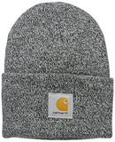 Carhartt Men's Knit Cuffed Beanie, Black/White, One Size