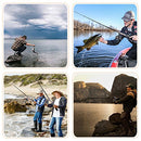Fishing Rod and Reel Combos Carbon Fiber Telescopic Fishing Rod