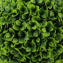 2 PCS 15.7 inch 3 Layers Artificial Plant Topiary Ball Faux Boxwood Decorative Balls