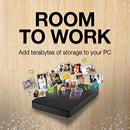 Portable 2TB External Hard Drive Portable HDD – USB 3.0 for PC, Mac, PlayStation, & Xbox