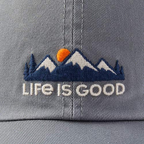 Standard Chill Cap Baseball Hat, Mountains Slate Gray, One Size
