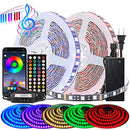 BIHRTC Led Strip Lights 5050 Rgb 600leds 32.8ft Led Lights