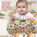 Croc N Frog 2-in-1 Shopping Cart Cover and High Chair Cover for Baby Boy or Girl