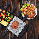 Raclette Table Grill, Electric Indoor Grill Korean BBQ Grill, 1200W Removable 2-in-1