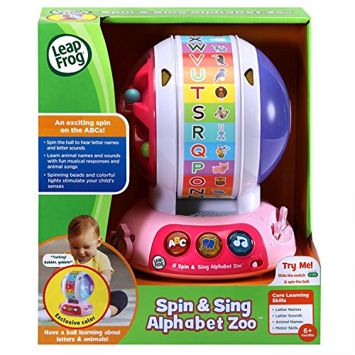 Spin and Sing Alphabet Zoo Amazon Exclusive, Pink