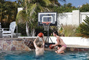 SKLZ Pro Mini Hoop Basketball System with Adjustable-Height Pole and 7-Inch Ball