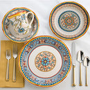 16 Piece Stoneware Dinnerware Set, Service for 4