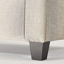 Loveseat Sofa / Easy, Tool-Free Assembly, Beige