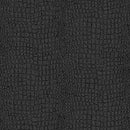 17.7'' x 472.4'' Crocodile Wallpaper Black Matte Crocodile Textured Wallpaper