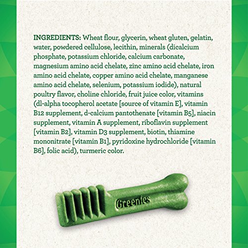 GREENIES Original Large Natural Dog Dental Care Chews Oral Health Dog Treats