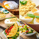 Double Tier Egg Cooker, Boiler, Rapid Maker & Poacher, Meal Prep for Week