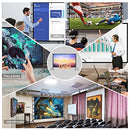 Projector Screen with Stand,150inch Indoor Outdoor Movie Projection Screen