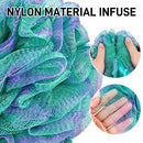 Shower Loofah Bath Sponge 75g - 4 Pack Large Soft Nylon Mesh Puff for Body Wash