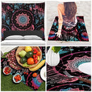 Bohemian Mandala Wall Hanging Tapestry Aesthetic Dreamcatcher Home Decor