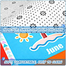 PartyKindom Kids Play Rug Mat Playmat with Non-Slip Design Playtime Collection