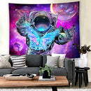Astronaut Wall Hanging Space Galaxy Psychedelic Tapestry