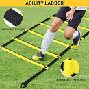 Speed Agility Training Set, Includes Speed Running Parachute, Adjustable Hurdle