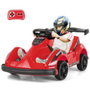 6V Kids Ride On Go Cart with Remote Control and Safety Belt