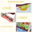 3-in-1 Kids Art Easel Double-Sided Tabletop Easel with Art Accessories