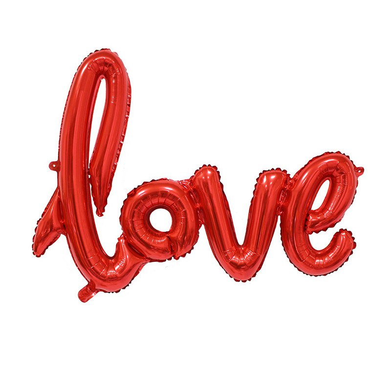 LOVE Letter Foil Balloon Party Decoration