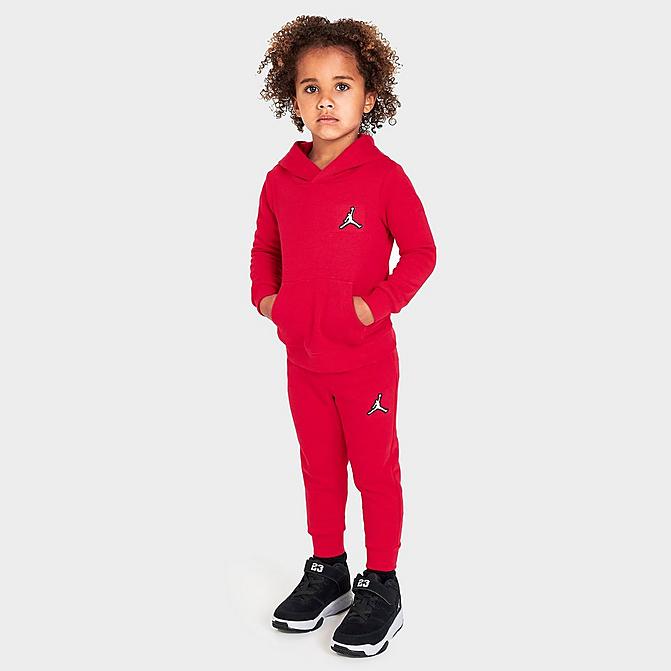 KIDS' TODDLER JORDAN ESSENTIALS FLEECE HOODIE AND JOGGER PANTS SET