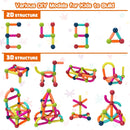 88 Pieces Magnetic Balls and Rods Set Building Blocks Set For Kids over 3 Years