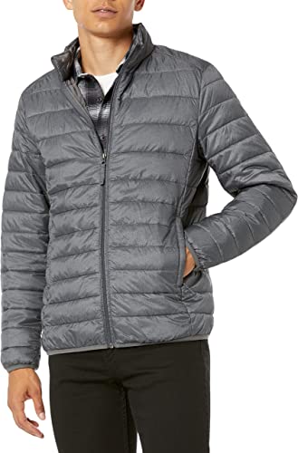 Amazon Essentials Men's Lightweight Water-Resistant Packable Puffer Jacket