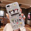 Doodle Graffiti Scribble Minnie Mickey Mouse Cartoon Clear Soft TPU Cover Case