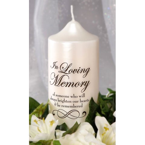 In Loving Memory Candl Decal 3 X 3.5