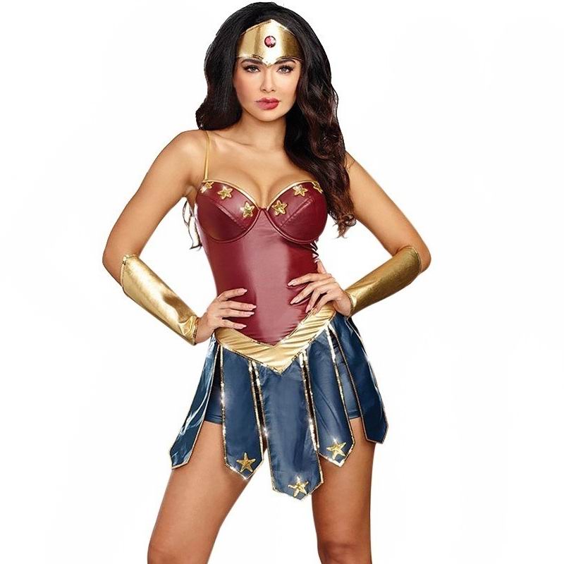 Wonder Woman Costume Adult Justice League Super Hero