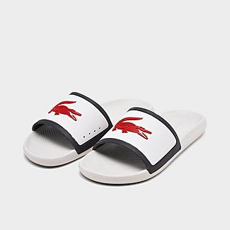 Men's Lacoste Croco Tri3 Slide Sandals